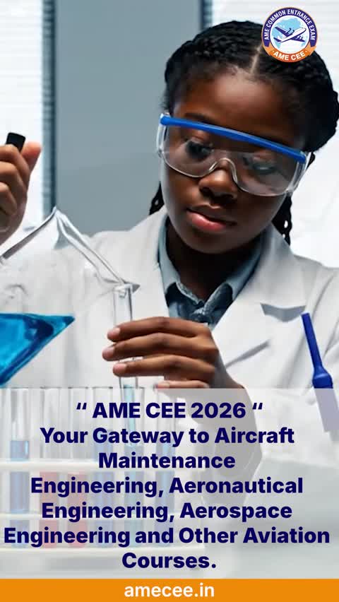 AME CEE 2026 | Your Gateway to Aviation Careers | 100% Scholarship Opportunity