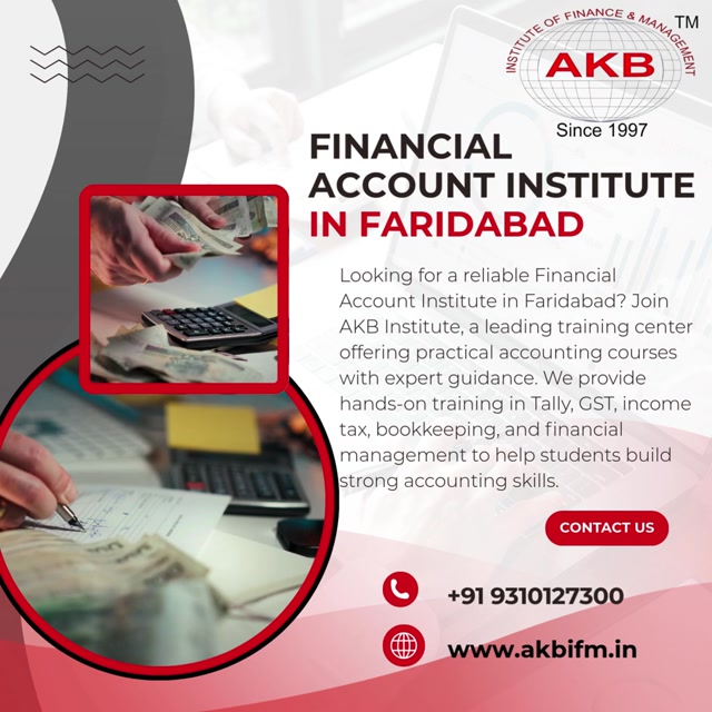 Financial Accounting Institute in Faridabad – AKB Institute