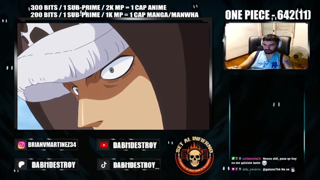 Dabi Destroy reaaciona a One Piece-ONE PIECE 641 - 645