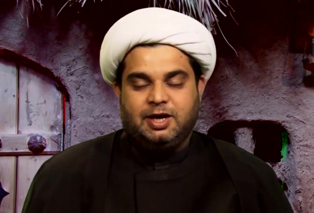 aaa102 .... المعمم عقيل الحمداني .... الصراط المستقيم = نور الزهراء