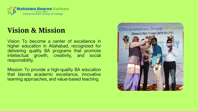 Good College Of BA in Prayagraj 