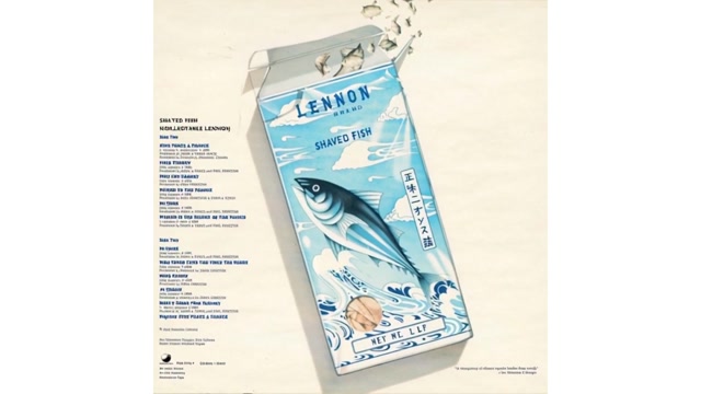 JOHN LENNON SHAVED FISH - VINTAGE LP VINYL ALBUM REVIEW