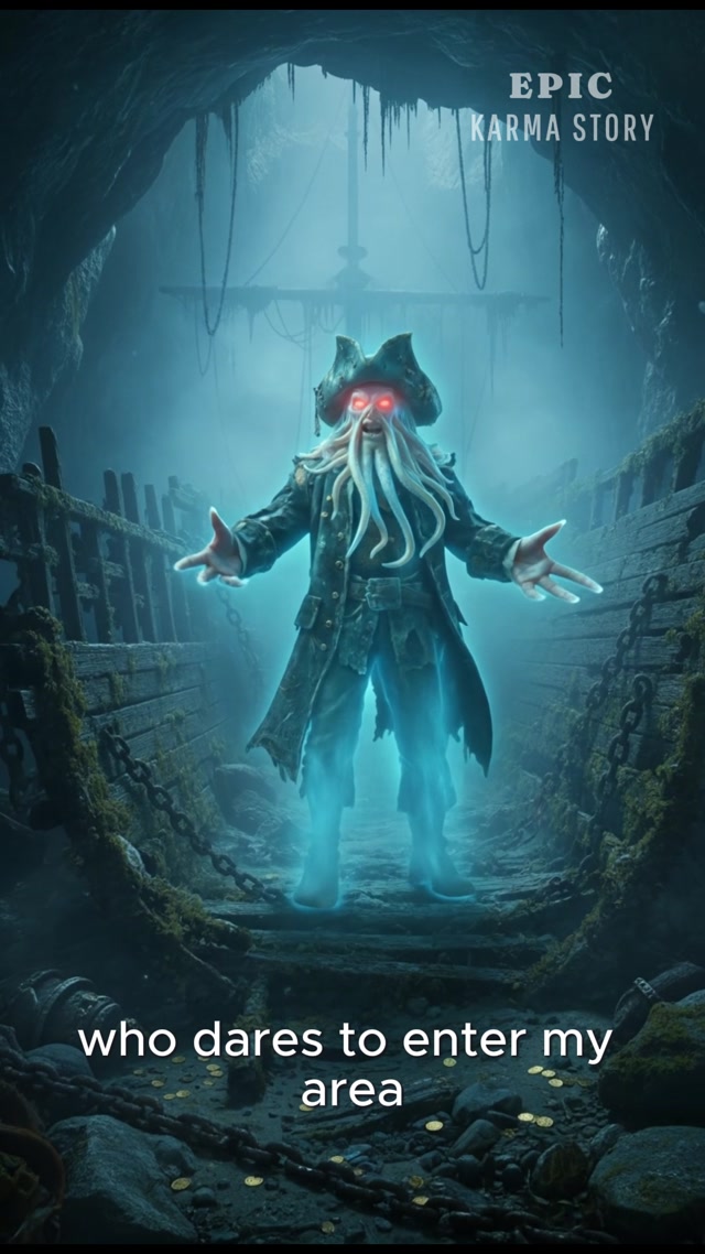 Epic Pirate Battle : Peter vs Ghost Pirate! 🏴‍☠️⚔️ #pirates #ocean #comedy 