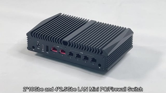 Q10900H6 Mini PC – 2×10G & 4×2.5G LAN, Advanced Networking
