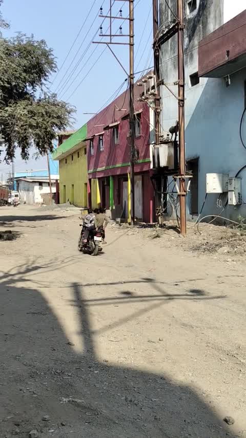 What the hell 😱 three small boys ride on a bike 