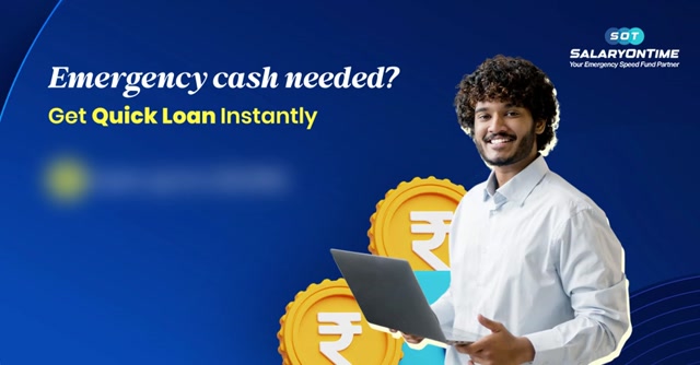 Emergency cash Get quick loan with SalaryOnTime