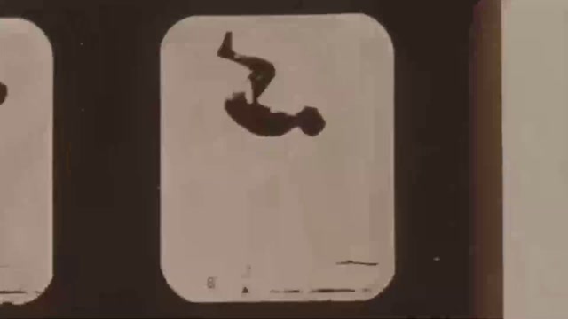 Athlete Back Somersault 2 (1881) Eadweard Muybridge