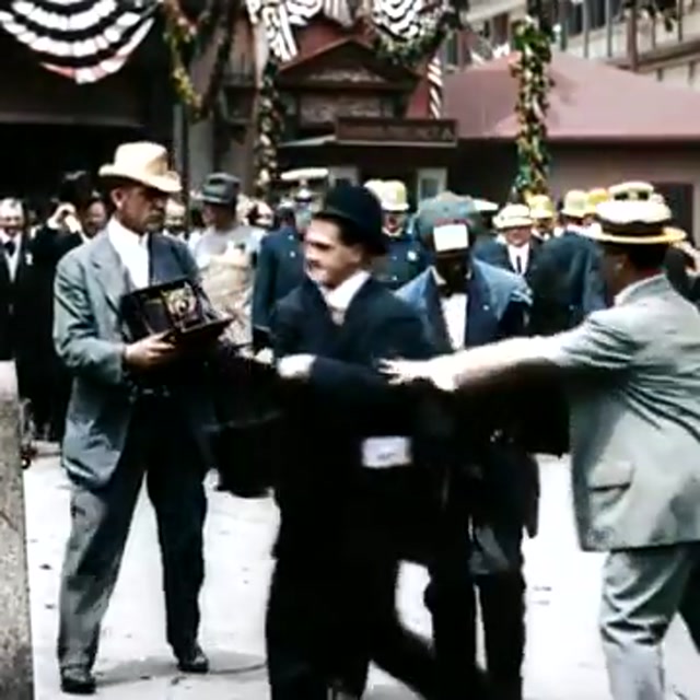  Theodore Roosevelt in Color Restored Footage Full HD         