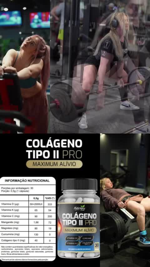 Colágeno Tipo II Pro Max – Alívio de Dores nas Articulações + Mobilidade Rápida