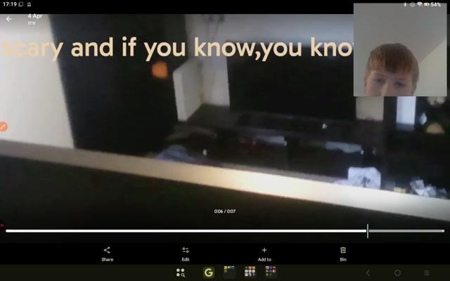 Explain what happened in the last video