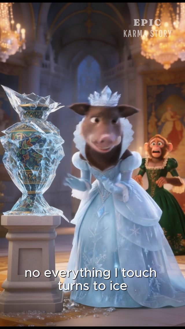 Frozen! The origin of Elsa's curse, Anna the savior #frozen #disney #slapstick #comedy 