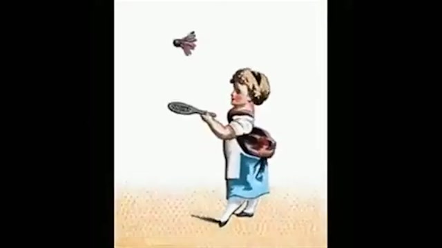 Le Jeu du Volant (1878) Charles-Émile Reynaud