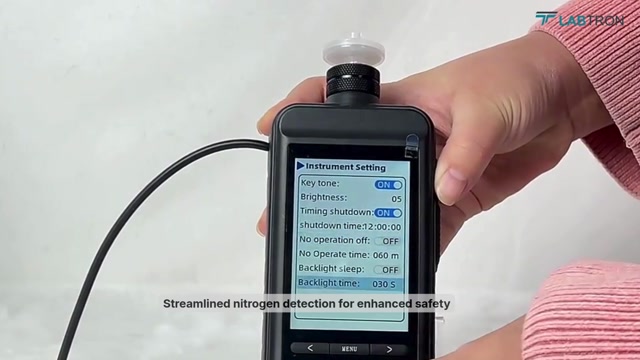 Labtron Portable Nitrogen Gas Detector LNGD-A10 | Accurate nitrogen level monitoring device.