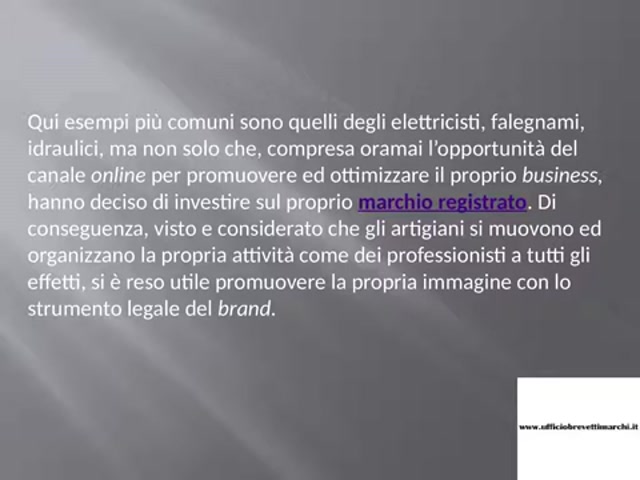 I Piccoli Artigiani Puntano Sul Proprio Brand