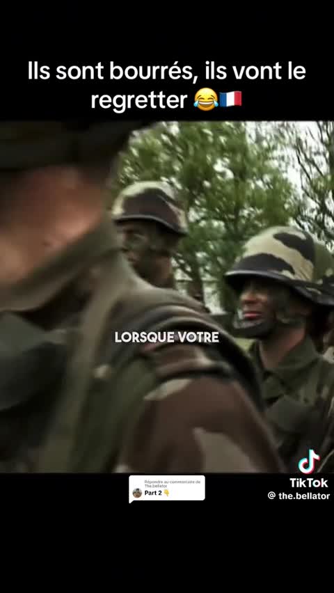 Ce chef militaire craque complètement en plein entraînement ! 😱"
