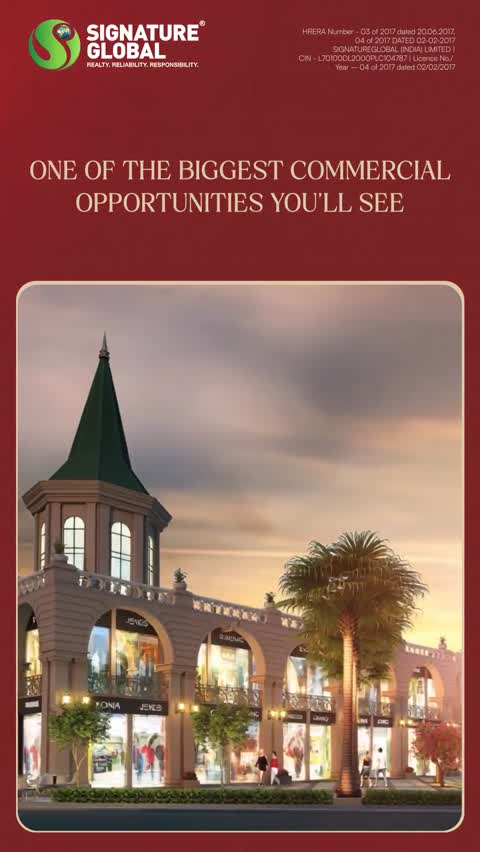 Buy Commercial Property in Gurgaon | Signature Global Golden Offer