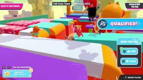 Fall guys gameplay [KNOCKOUT RANK] NO COMMENTARY