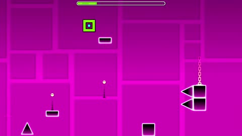 Playing Geometry Dash Jumper Without Jumping