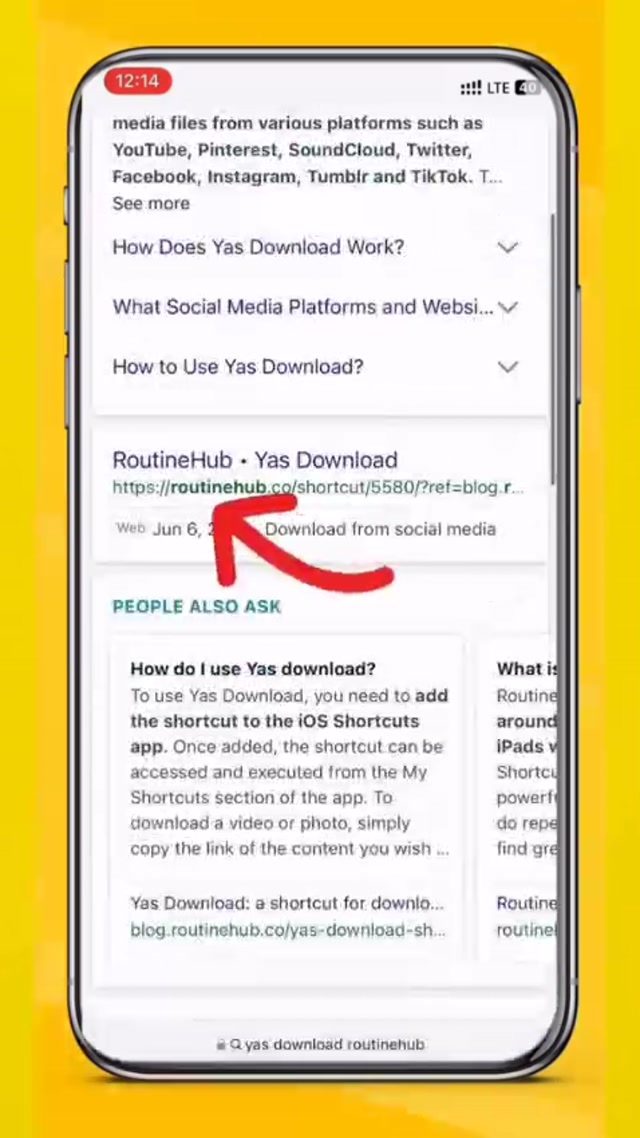 Yas downloder for ios