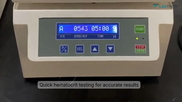 Labtron Haematocrit Centrifuge LHC-A10: Quick Blood Analysis for Labs & Research with 12000 rpm speed.