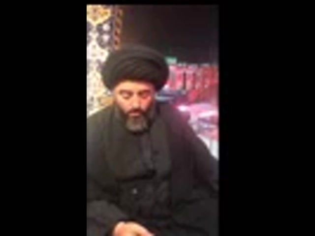 aaa102 .... المعمم جواد المدرسي .... زيارة الحسين واجب و فرض على رجل والنساء مثل الحج
