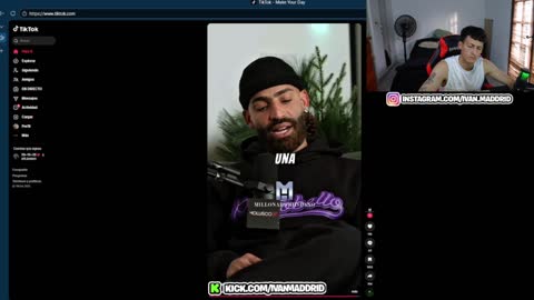 reaccionando a TikTok