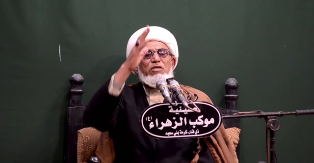 aaa102 .... المعمم ازهر الحسناوي .... الإمام الهادي بس رفع يده للسماء… ونزل جيش ملائكة قضى على 90 ألف من جيش المتوكل! يعني المعركة صارت بين البشر والخيال