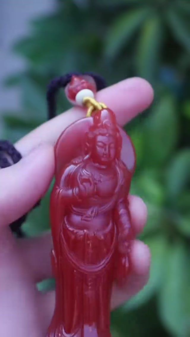 【Southern Red Agate - Guanyin Bodhisattva】 