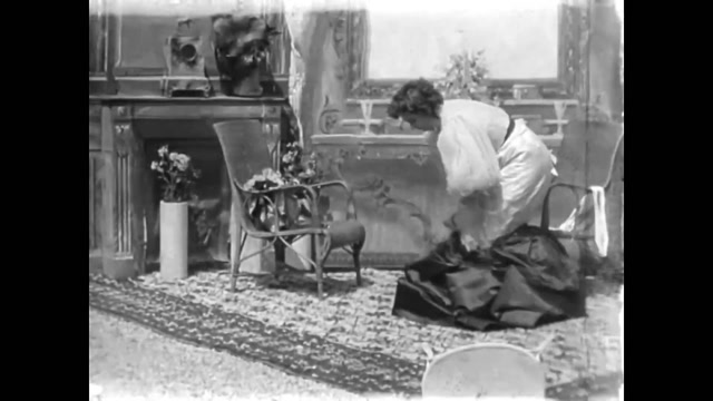 A Victorian Lady in Her Boudoir (1896) Esmé Collings