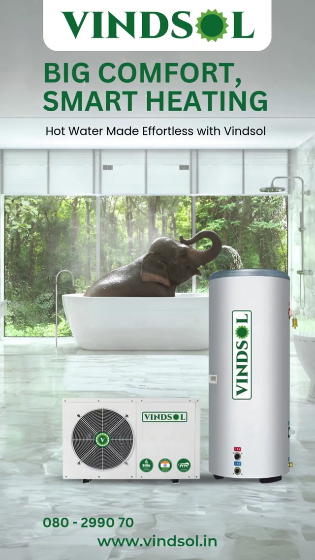 Experience smart heating and everyday comfort with Vindsol hot water solutions. Designed for efficiency, reliability, and convenience, Vindsol systems deliver consistent hot water performance for modern homes and commercia