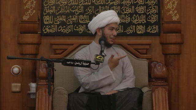 aaa102 .... المعمم حسين التوسلي .... شفاء امرأة مسيحية من تمزق في الرحم ببركات طعام مجلس الحسين