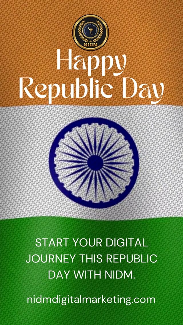 Start your digital journey this Republic Day with NIDM.