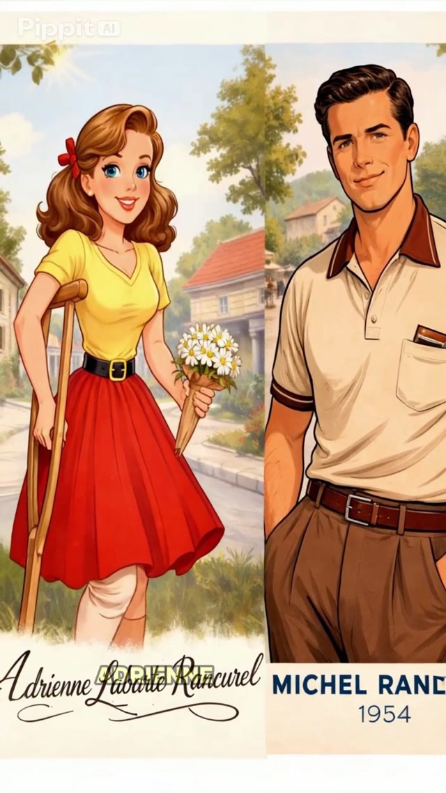 les avanture de henriette la barthe DANS LES ANNée 1954