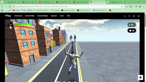 Unity Play _ street fight game - Playthrough Online TPS Beat em up