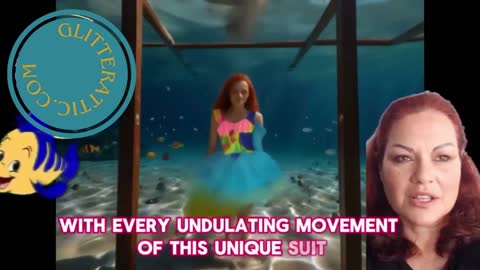 Little Mermaid - Marine Fantasy Dress for Girls
