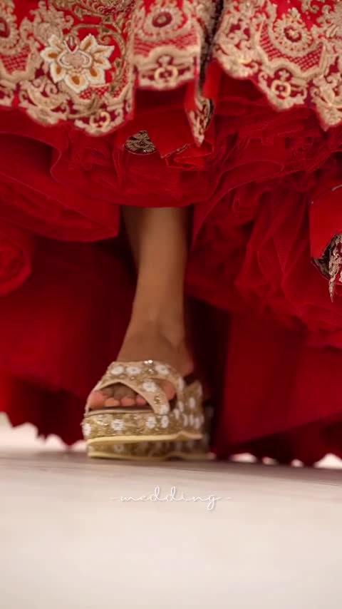 Bridal Wedges heels for wedding event by around always