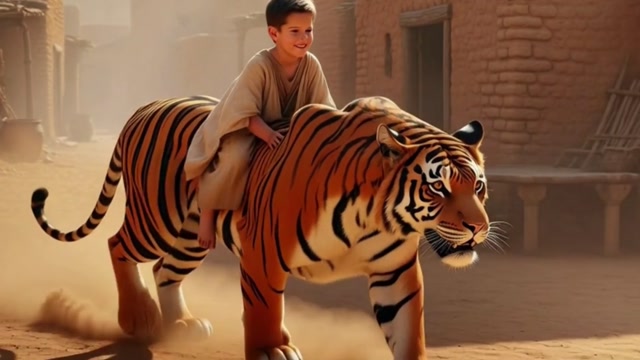 THE BOY WHO LOVED HIS TIGER
