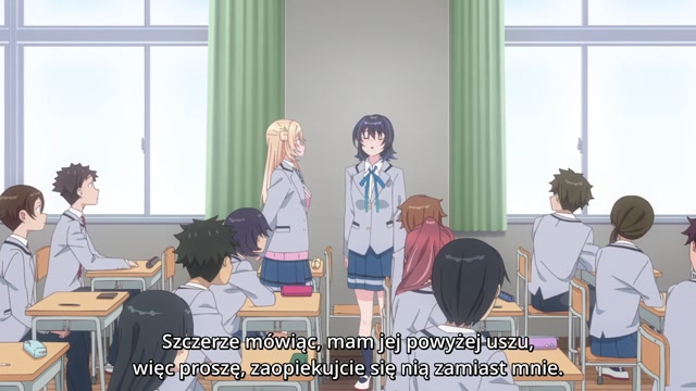 Anime Class de 2-banme ni Kawaii Onnanoko to Tomodachi ni Natta - odcinek 1