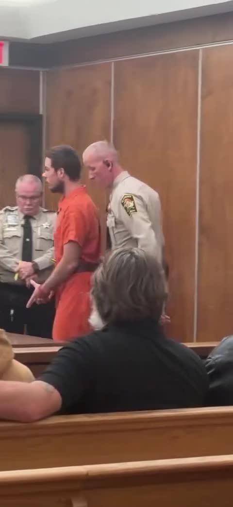 Inmate in court 