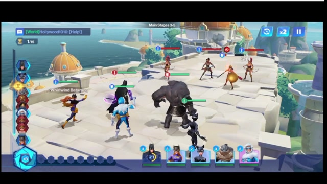 MainStages 3-5 Chapter 3-Paradise Island -DCWorlds Collide :Strategy RPG