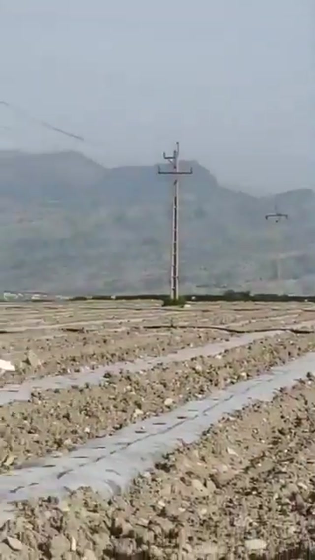 Iranian police firing small arms at two U.S. Air Force HH-60W helicopters conducting a search for the downed F-15E crew 