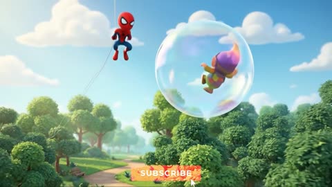 Spider-Man Kids Funny Comedy Adventure 🤣 | Superhero Cartoon Story | 3 Minutes