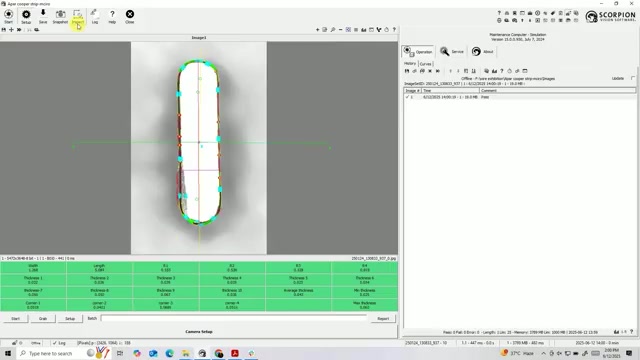 Enamel coating Measurement Machine