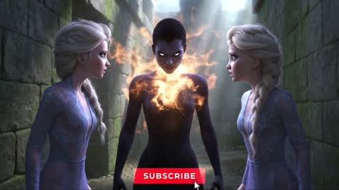 Elsa Escapes the Shadow Maze ❄️🔥 | Ice & Fire Adventure — Part 8 | Epic 3D Animation