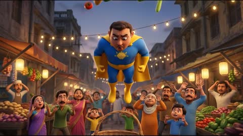 “Chamko Chacha – The Funniest Superhero Who Runs on Light!”