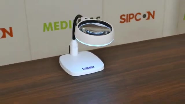 Portable Table Top LED Magnifier - Sipcon Technologies Pvt. Ltd