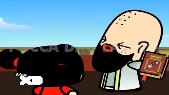 Pucca - Temporada 1 - Capítulo 3A (El Moño Maldito) - Español Latino - Disney XD
