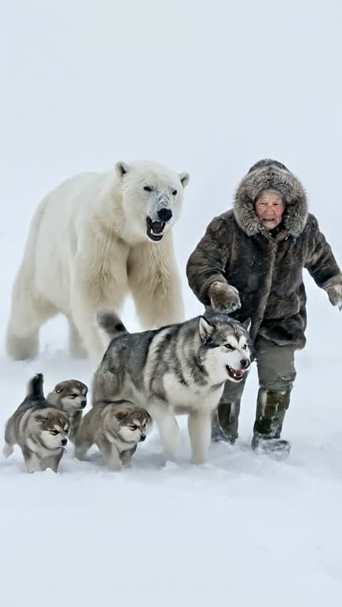 The appearance of the tiger saved me.