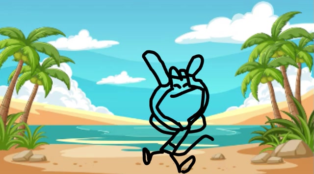 Mickey Goes To The Beach