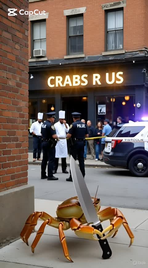 Usual suspect 🦀🔪🚑